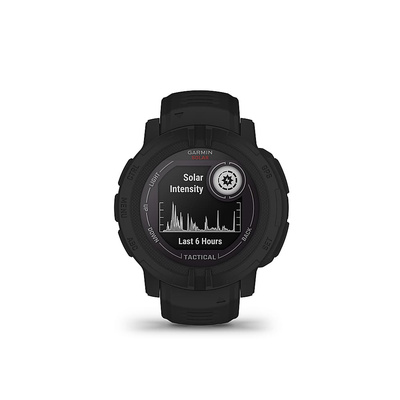 Garmin - Instinct 2 Solar Tactical Edition 45mm Smartwatch Fiber-reinforced Polymer - Black - (2022)