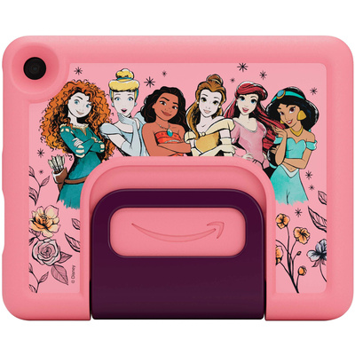 Amazon - Fire HD 8 Kids tablet, ages 3-7 | 3GB memory, 13-hr battery, 32GB (2024 release) - Disney Princess