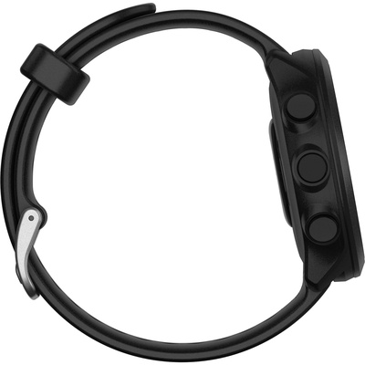 Garmin - Forerunner 55 GPS Smartwatch 42mm Fiber-Reinforced Polymer - Black - (2021)