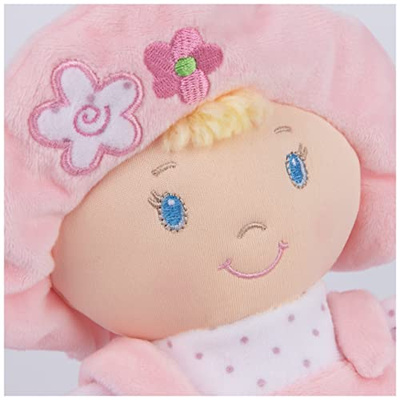 GUND Baby My First Dolly, Plush Doll for Babies and Toddlers, Pink/White, 13” (Blonde 13")