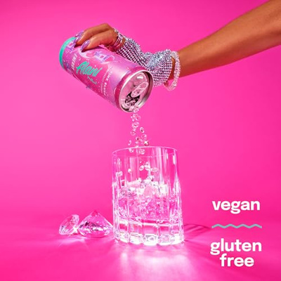 Alani Nu PINK SLUSH, Sugar Free, Low Calorie Energy Drinks, 200mg Caffeine, Biotin, B Vitamins, Zero Sugar, 10 Calories, 12 Fl Oz Cans, 12 Pack (Pink Slush, 12 Fl Oz (Pack of 12))