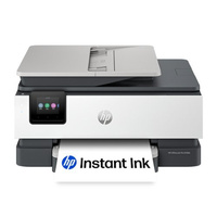 HP - OfficeJet Pro 8139e Wireless AI-Enabled AiO Inkjet Printer w/ 12 Mo. of Instant Ink with HP+ (+ 1 Bonus Month w/ Code) - White