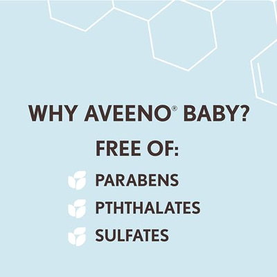 Aveeno Baby Gentle Body Wash & Shampoo with Natural Oat Extract, Tear-Free, Paraben-Free & Phthalate-Free Formula for Baby’s Sensitive Hair & Body, Lightly Scented, 18 fl. oz, 3 Pack (18 Fl Oz (Pack of 3))