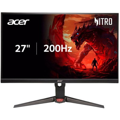 Acer - Nitro 27" FHD 200Hz 0.5ms FreeSync Premium IPS Gaming Monitor (1x DisplayPort, 2x HDMI) - Black
