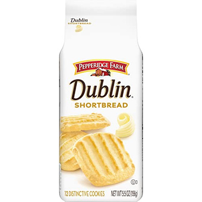 Pepperidge Farm Dublin Shortbread Cookies, 5.5 Oz Bag (Shortbread, 5.5 Ounce (Pack of 1))