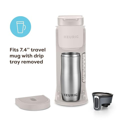 Keurig K-Express Coffee Maker, Single Serve K-Cup Pod Coffee Brewer, Warm Stone (Warm Stone)