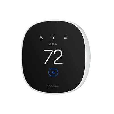 ecobee Smart Thermostat Essential - Energy Star Certified programmable Wi-Fi Thermostat - Works with Siri, Alexa, and Google Assistant (New 2025 ecobee Smart Thermostat Essential - Energy Star Certified programmable Wi-Fi Thermostat - Works with Siri, Alexa, and Google Assistant)