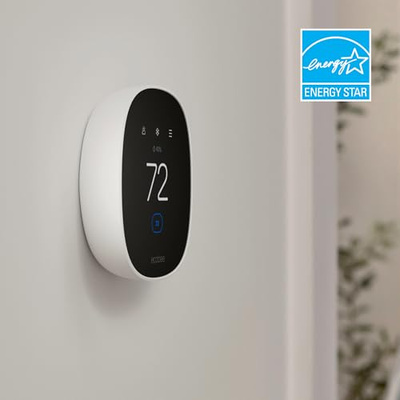 ecobee Smart Thermostat Essential - Energy Star Certified programmable Wi-Fi Thermostat - Works with Siri, Alexa, and Google Assistant (New 2025 ecobee Smart Thermostat Essential - Energy Star Certified programmable Wi-Fi Thermostat - Works with Siri, Alexa, and Google Assistant)