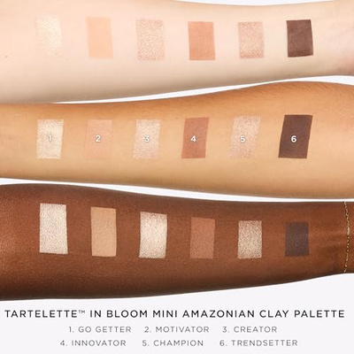 tartelette in bloom mini Amazonian clay palette