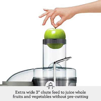 Breville Juice Fountain Plus JE98XL, Silver (Painted Silver, One Size)