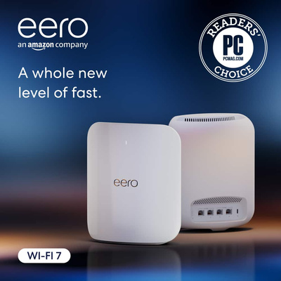 eero - Max 7 Tri-band Mesh Wi-Fi 7 System (2-pack) - White