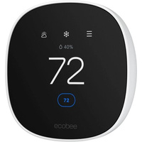 ecobee - Smart Thermostat Essential - Programmable Wi-Fi Thermostat - Works with Siri, Alexa, and Google Assistant - White