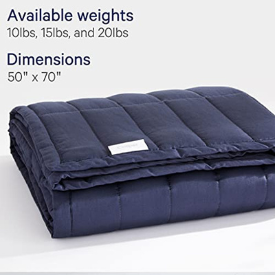Casper Sleep Weighted Blanket, 10 lbs, Indigo (10lbs, Indigo)