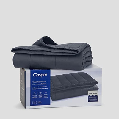 Casper Sleep Weighted Blanket, 10 lbs, Indigo (10lbs, Indigo)