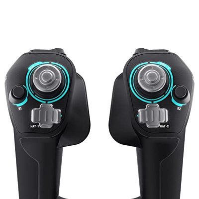 Turtle Beach VelocityOne Flight Universal Control System - Xbox Series X & Xbox Series S, Xbox One & Windows 10 & 11 PCs with Yoke Handle, Throttle Quadrant, Trim Wheel & Rudder Controls (Universal Control System)
