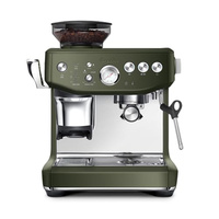 Breville Barista Express Impress Espresso Machine BES876OLT, Olive Tapenade (Olive Tapenade)