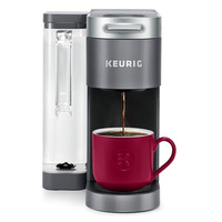 Keurig K-Supreme Single Serve K-Cup Pod Coffee Maker, MultiStream Technology, 4 Brew Sizes, 66oz Dual-Position Removable Reservoir, Gray (Gray, Coffee Maker)