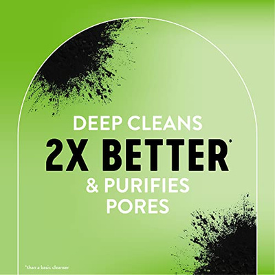 Biore Deep Pore Charcoal Face Wash, Daily Facial Cleanser for Dirt & Makeup Removal, for Oily Skin, 6.77 Oz, Pack of 3 (6.76 Ounce (Pack of 3))