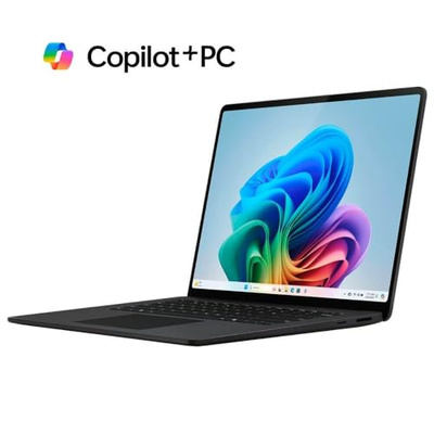 Microsoft Surface Laptop (2024), Windows 11 Copilot+ PC, 13.8" Touchscreen Display, Snapdragon X Elite (12 core), 32GB RAM, 1TB SSD Storage, Black (Snapdragon X Elite (12 core), 32 GB, 1 TB, 13.8" Touchscreen, Black)