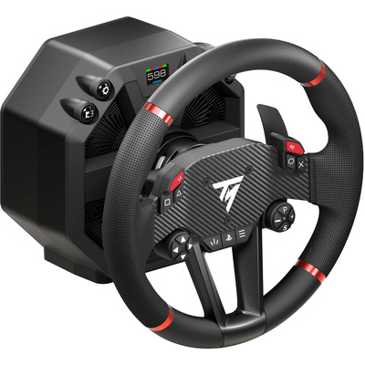 Thrustmaster - T598, Direct Axial Drive Force Feedback Racing Wheel and Pedal Set (PS5, PS4, PC) - Black