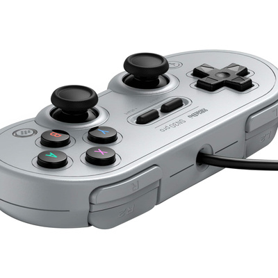 8BitDo - SN30 Pro Wired Controller for Switch and Windows - Gray