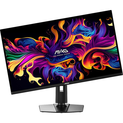 MSI - MAG321UPXQDOLED 32" Quantum Dot OLED UHD 240Hz 0.03ms FreeSyncPremium Monitor with HDR400 (DisplayPort, HDMI, USB-C) - Black