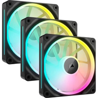 CORSAIR - CUE LINK LX120 RGB 120mm PWM Fans Starter Kit (3-pack) - Black