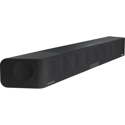 Sennheiser - AMBEO Soundbar | Max 5.1.4 Channel with Dolby Atmos/DTS:X - Black