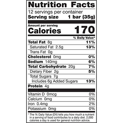 Nature Valley Granola Bars, Sweet and Salty Nut, Peanut, 12 Bars, 14.4 oz (Peanut, 12 Count (Pack of 1))