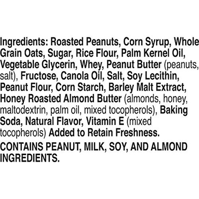 Nature Valley Granola Bars, Sweet and Salty Nut, Peanut, 12 Bars, 14.4 oz (Peanut, 12 Count (Pack of 1))