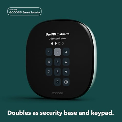 ecobee Smart Thermostat Enhanced - Programmable Wifi Thermostat - Works with Siri, Alexa, Google Assistant - Energy Star Certified - Smart Home (Thermostat)