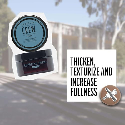 American Crew Men's Hair Fiber, Like Hair Gel with High Hold & Low Shine, 3 oz (3 Ounce (Pack of 1))