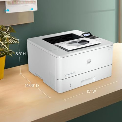 HP LaserJet Pro 4001dw Wireless Black & White Printer, Best-for-Office (2Z601F) (New Version: LaserJet Pro 4001dw)
