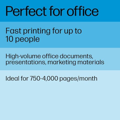 HP LaserJet Pro 4001dw Wireless Black & White Printer, Best-for-Office (2Z601F) (New Version: LaserJet Pro 4001dw)