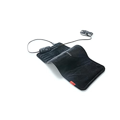 Sunbeam AdvancedHeat King-Sized Heating Pad, Sunbeam Heating Pad for Tough Pain Relief (Black, 12 x 24 Inch)