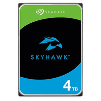Seagate Skyhawk 4TB Video Internal Hard Drive HDD – 3.5 Inch SATA 6Gb/s 64MB Cache for DVR NVR Security Camera System with Drive Health Management and in-House Rescue Services (ST4000VXZ16/016) (SkyHawk, 4TB, SURVEILLANCE)