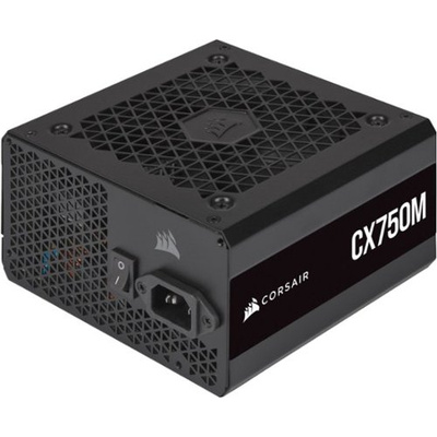 CORSAIR - CX-M Series CX750M Semi-Modular Low-Noise ATX Power Supply - Black