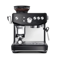 Breville Barista Express Impress Espresso Machine BES876BTR, Black Truffle (Black Truffle)