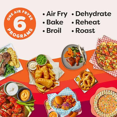 Instant Pot 4QT Vortex Plus 6-in-1 Mini Air Fryer, Custom Program Options, Crisps, Broils, Roasts, Dehydrates, Bakes, Reheats, 100+ In-App Recipes, Stainless Steel,4 Quarts (Stainless Steel)