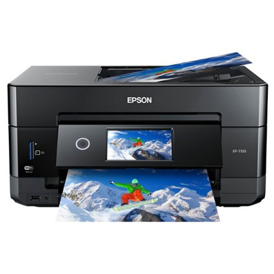 Epson - Expression Premium XP-7100 Wireless All-In-One Inkjet Printer - Black