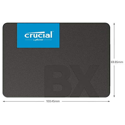 Crucial BX500 4TB 3D NAND SATA 2.5-Inch Internal SSD, up to 540MB/s - CT4000BX500SSD1, Solid State Drive (4 TB)