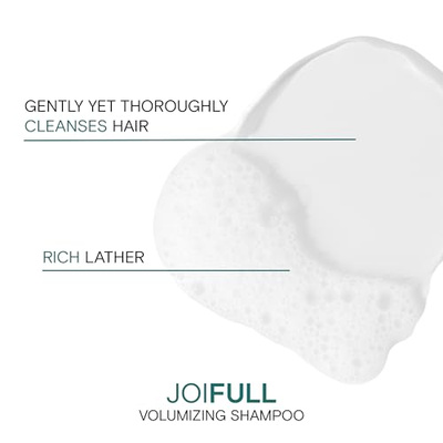 Joico JoiFULL Volumizing Shampoo | For Fine, Thin Hair | Add Instant Body | Long-Lasting Fullness | For Thicker Bouncier Hair | Boost Shine | With Lotus Flower & Bamboo Extract (10.1 Fl Oz (Pack of 1))