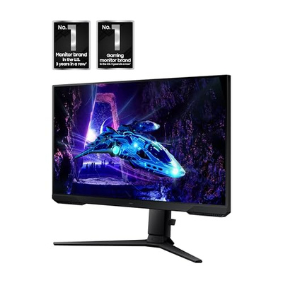 Samsung 27-Inch Odyssey G3 (G30D) Series FHD Gaming Monitor, 1ms, 180Hz, AMD FreeSync, Adjustable Stand, Black Equalizer, Virtual Aim Point, Eye Saver Mode, Flicker-Free, LS27DG302ENXZA (27-inch)