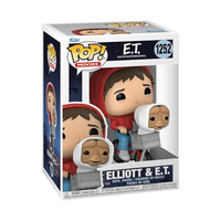 Funko Pop Movies: E.T. The Extra-Terrestrial - Elliott - Elliot with E.T. in Basket, 3.75 Inches - Collectable Vinyl Figure - Gift Idea - Official Merchandise (Minimalist)