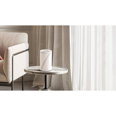 TP-Link - Deco BE65 Pro BE11000 Whole Home Tri-Band Wi-Fi 7 Mesh Router System with two 5-Gig Ports (3-pack) - White