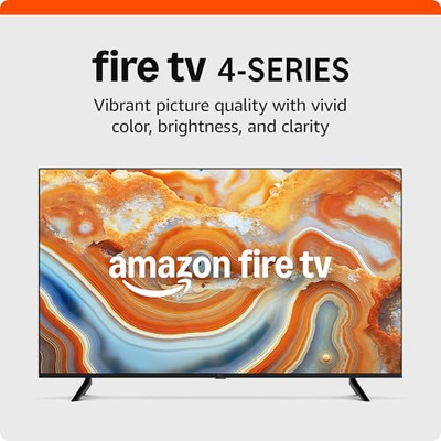 Amazon Fire TV 50" 4-Series 4K UHD smart TV, stream live TV without cable, 2024 release (50“)