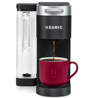 Keurig K-Supreme Single Serve K-Cup Pod Coffee Maker, MultiStream Technology, 4 Brew Sizes, 66oz Dual-Position Removable Reservoir, Black (Black, Coffee Maker)