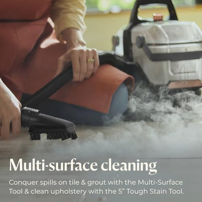 BISSELL Little Green HydroSteam Multi-Purpose Portable Carpet and Upholstery Cleaner, Car and Auto Detailer, 3618 (Modern)