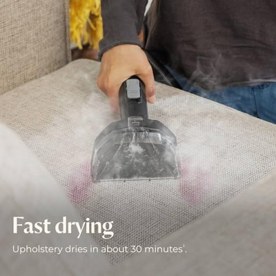 BISSELL Little Green HydroSteam Multi-Purpose Portable Carpet and Upholstery Cleaner, Car and Auto Detailer, 3618 (Modern)