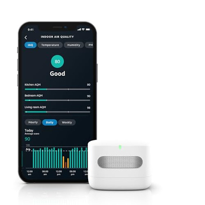 Amazon Smart Air Quality Monitor – Know your air, Works with Alexa (Smart Air Quality Monitor only)